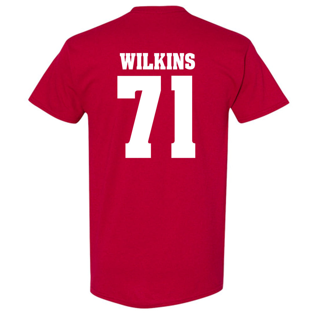 Wisconsin - NCAA Football : Pj Wilkins - Classic Shersey T-Shirt-1