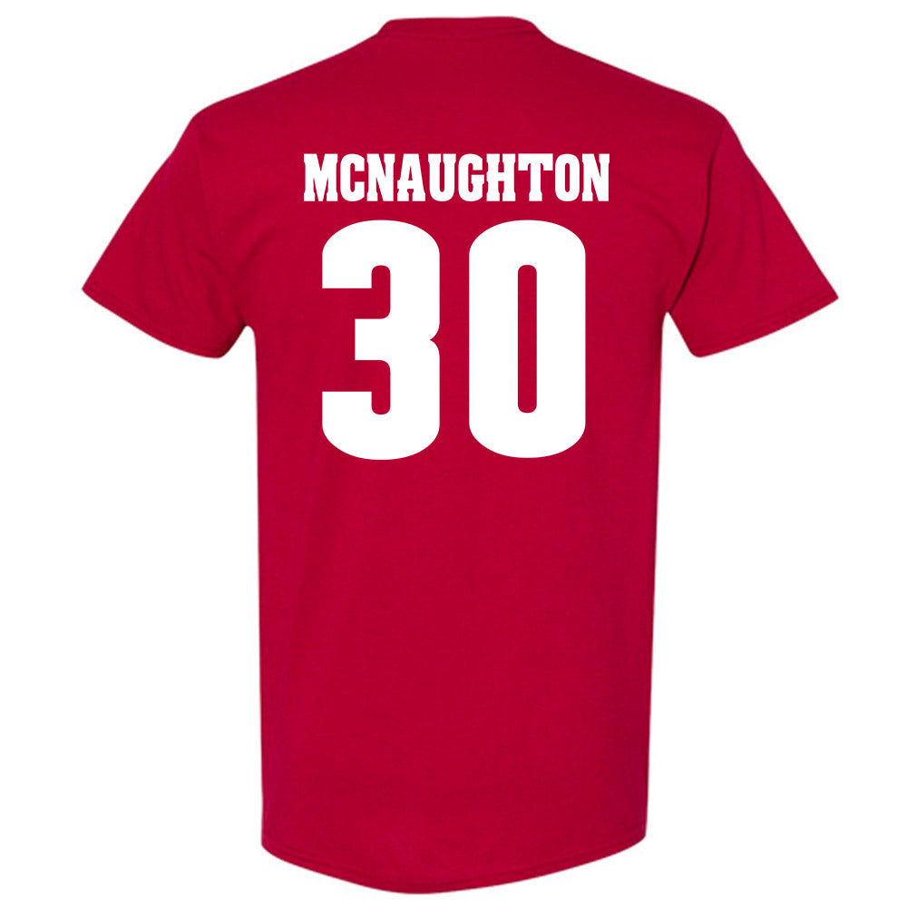 Wisconsin - NCAA Women's Ice Hockey : Ava McNaughton - Classic Shersey T-Shirt-1