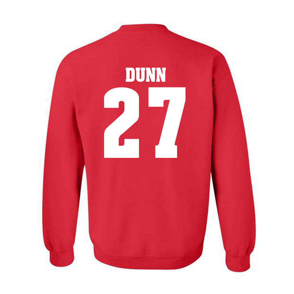 Wisconsin - NCAA Football : Raphael Dunn - Classic Shersey Crewneck Sweatshirt-1