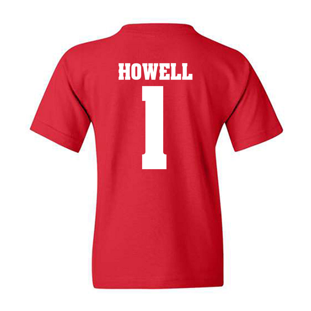 Wisconsin - NCAA Women's Basketball : Destiny Howell - Classic Shersey Youth T-Shirt-1