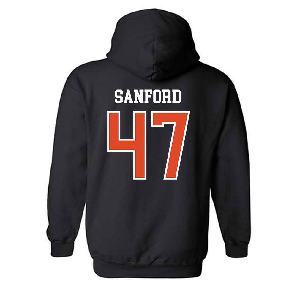 Oregon State - NCAA Football : Luke Sanford - Sports Shersey Hooded Sweatshirt-1