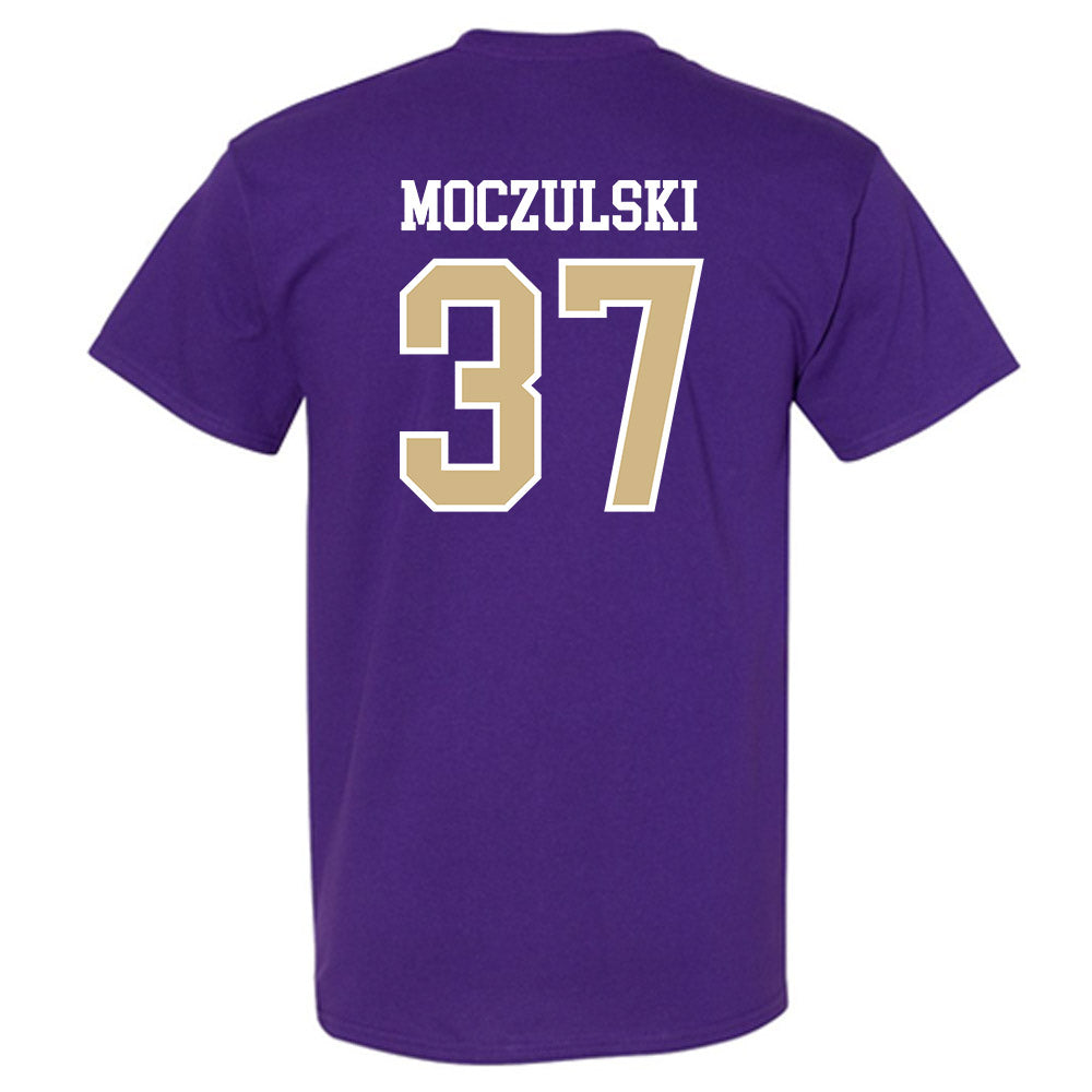 Washington - NCAA Football : Ethan Moczulski - Sports Shersey T-Shirt-1
