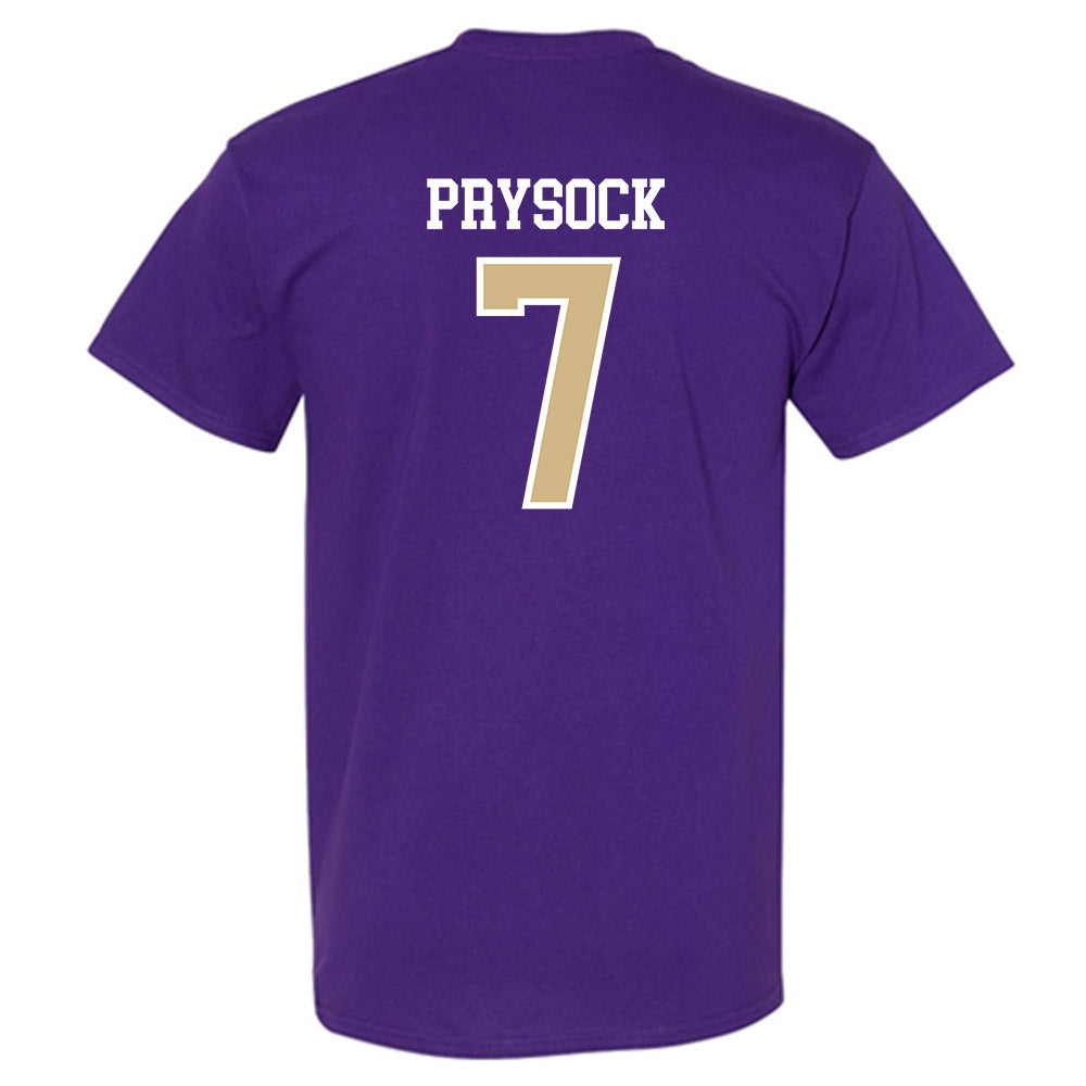 Washington - NCAA Football : Ephesians Prysock - Sports Shersey T-Shirt-1