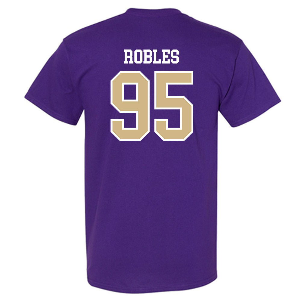 Washington - NCAA Football : Tyler Robles - Sports Shersey T-Shirt-1