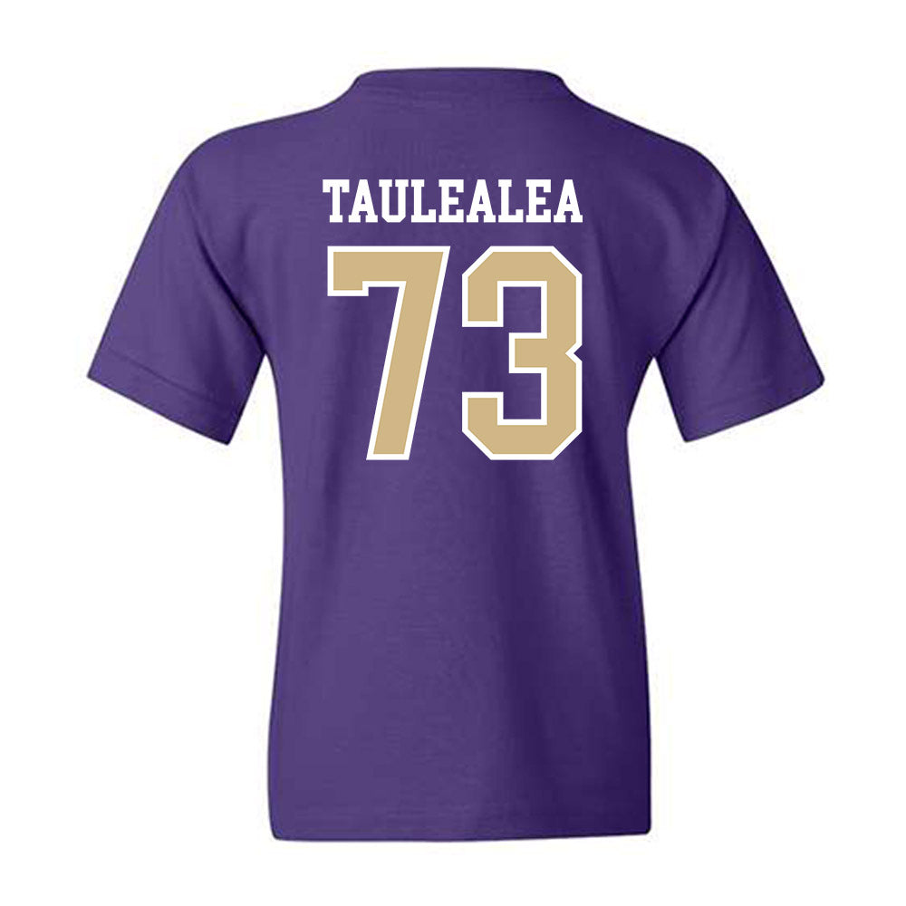 Washington - NCAA Football : Champ Taulealea - Sports Shersey Youth T-Shirt-1