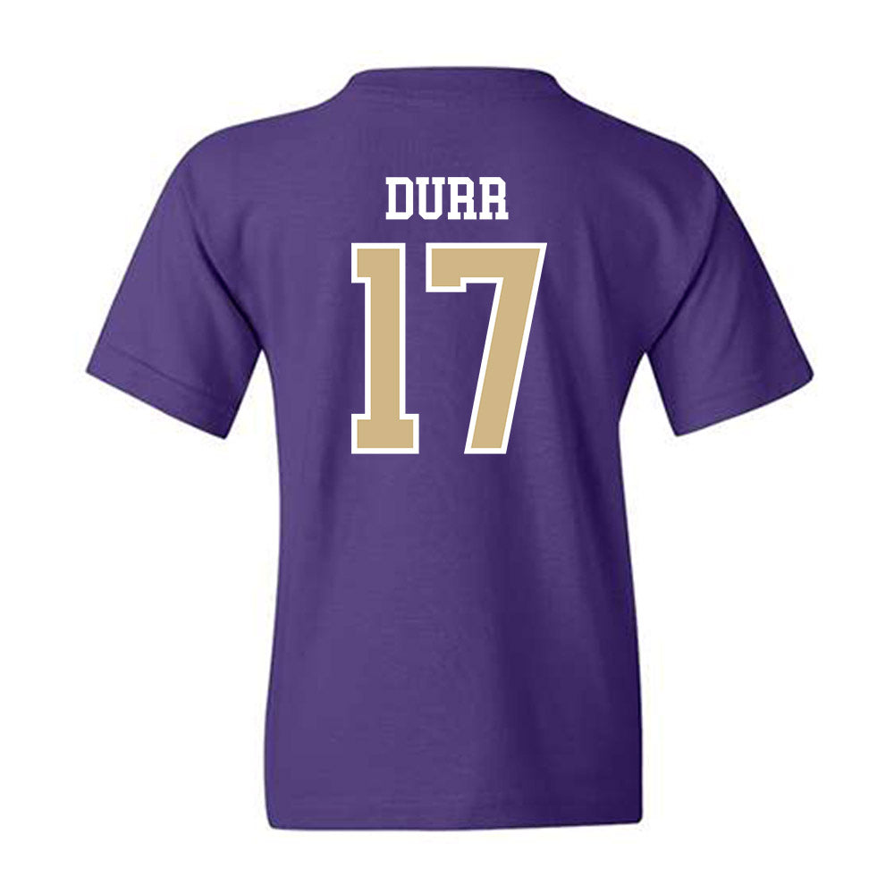 Washington - NCAA Football : Elijah Durr - Sports Shersey Youth T-Shirt-1