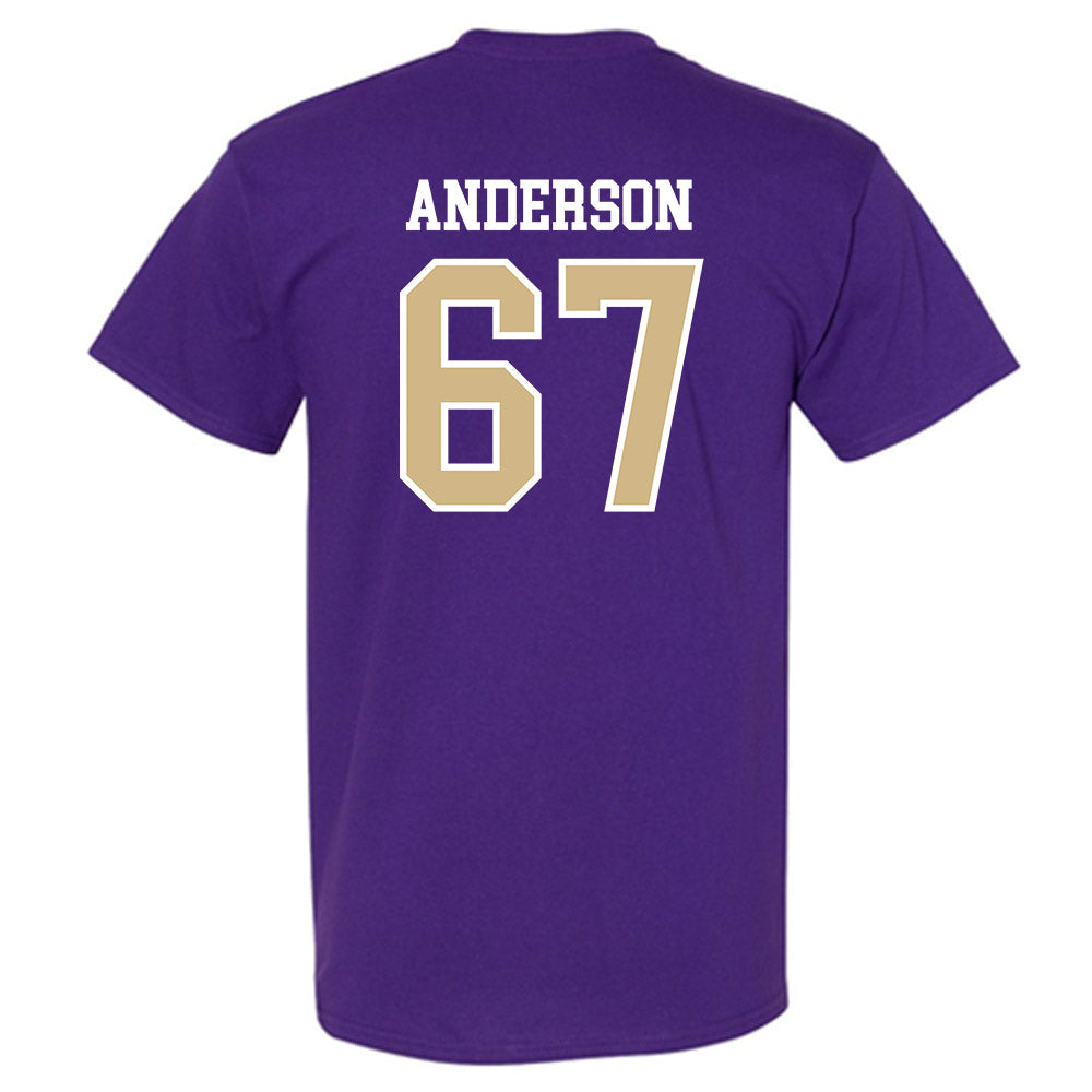 Washington - NCAA Football : Aidan Anderson - Sports Shersey T-Shirt-1