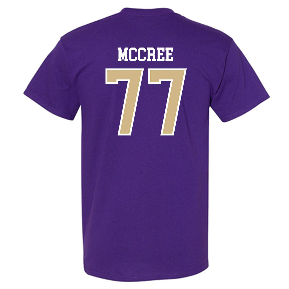 Washington - NCAA Football : Maximus McCree - Sports Shersey T-Shirt-1