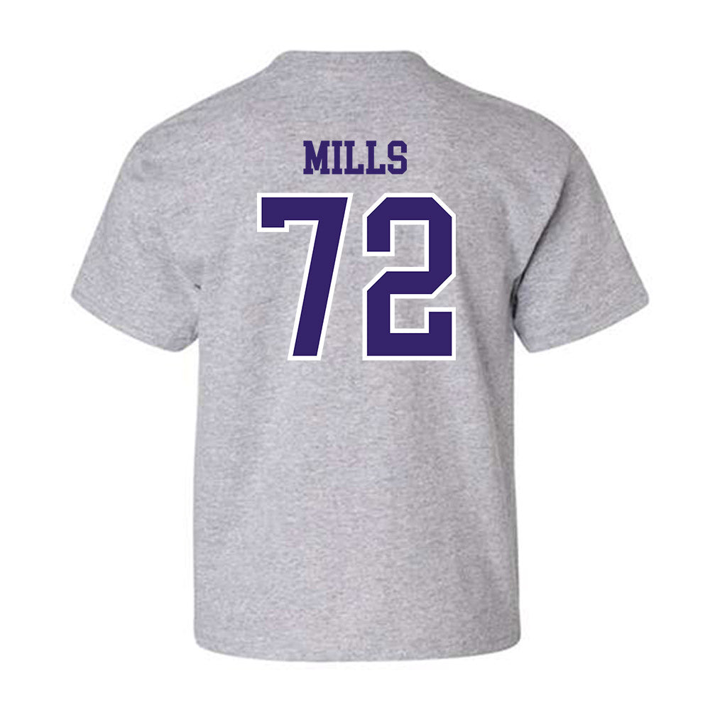 Washington - NCAA Football : John Mills - Sports Shersey Youth T-Shirt-1