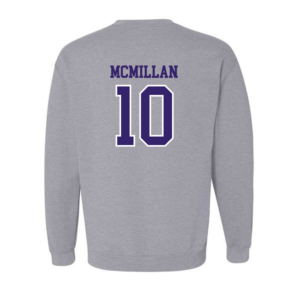 Washington - NCAA Football : Treston McMillan - Sports Shersey Crewneck Sweatshirt-1
