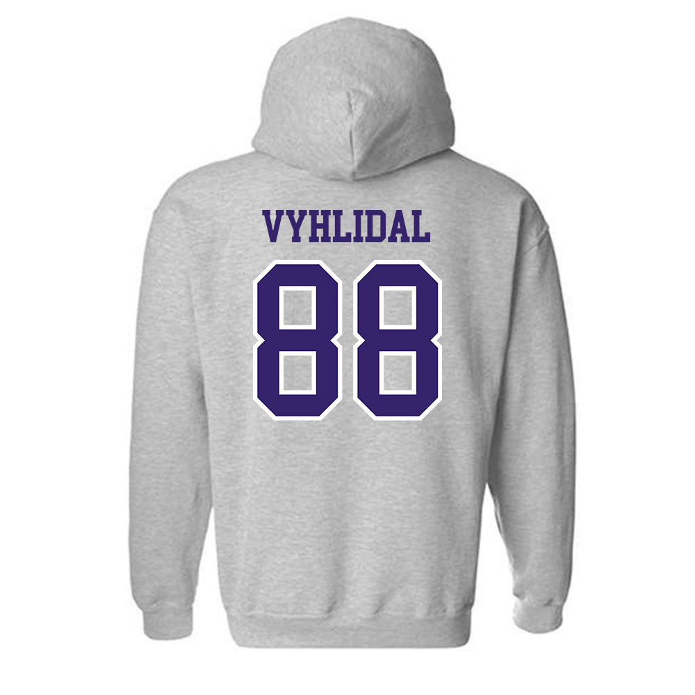 Washington - NCAA Football : Sam Vyhlidal - Sports Shersey Hooded Sweatshirt-1