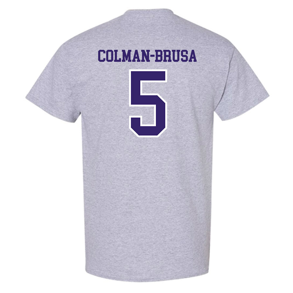 Washington - NCAA Football : Derek Colman-Brusa - Sports Shersey T-Shirt-1