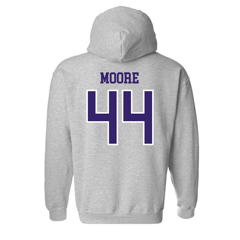 Washington - NCAA Football : Hayden Moore - Sports Shersey Hooded Sweatshirt-1