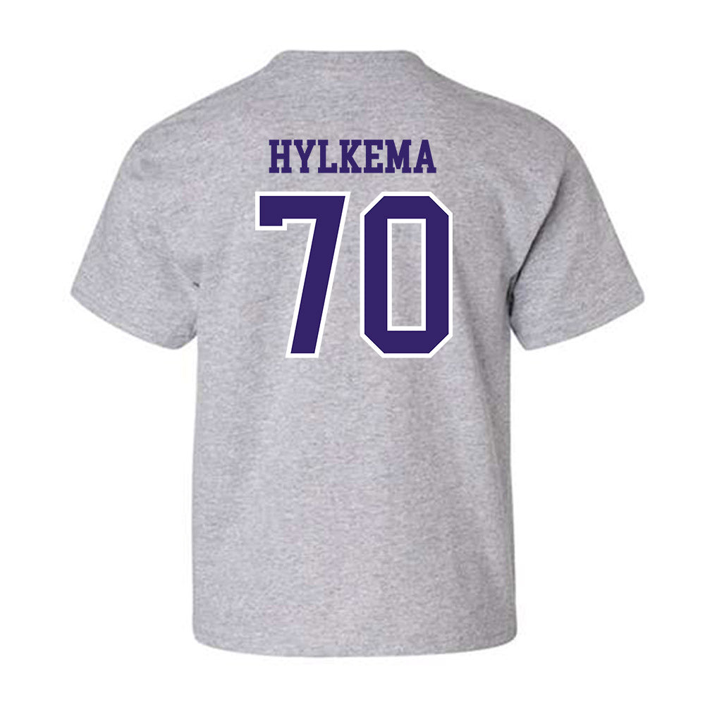 Washington - NCAA Football : Justin Hylkema - Sports Shersey Youth T-Shirt-1