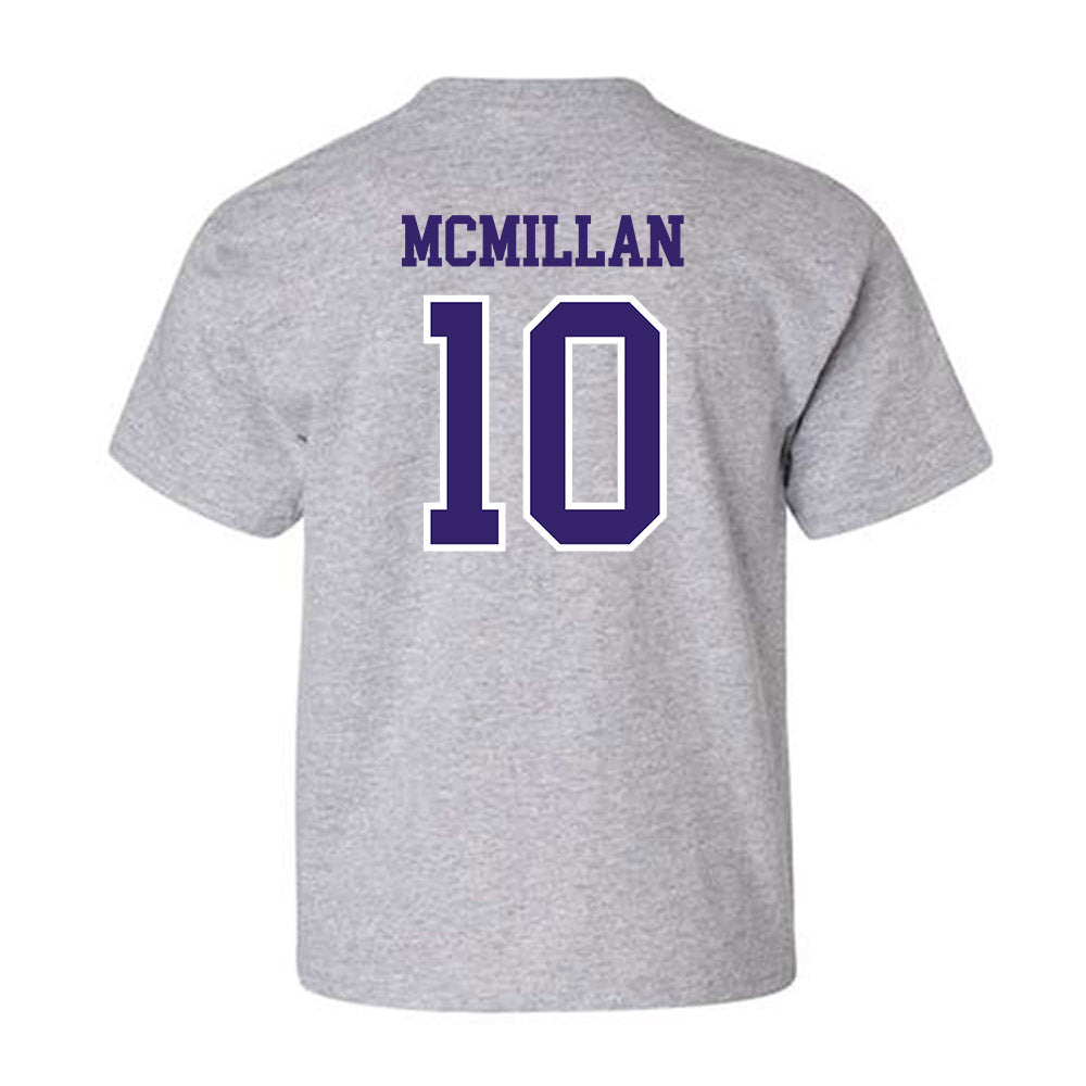 Washington - NCAA Football : Treston McMillan - Sports Shersey Youth T-Shirt-1