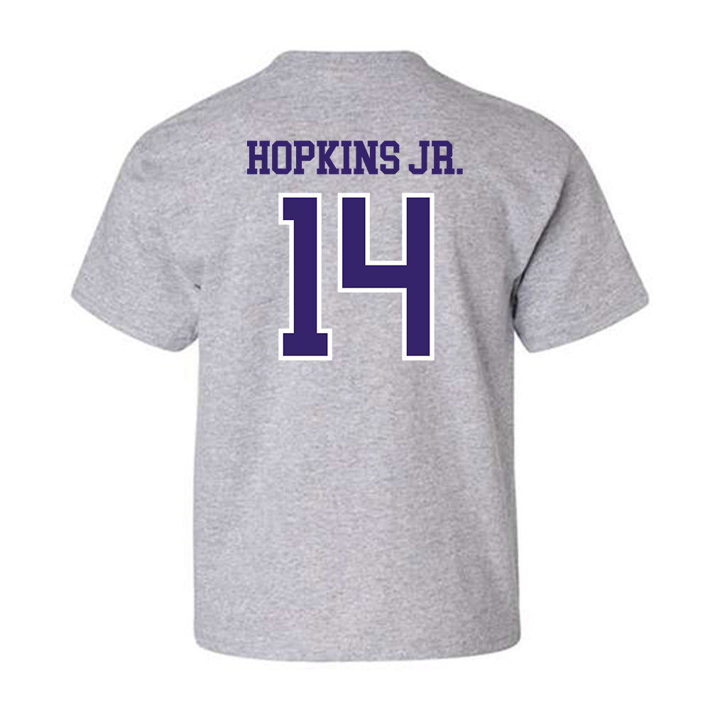 Washington - NCAA Football : Milton Hopkins Jr. - Sports Shersey Youth T-Shirt-1
