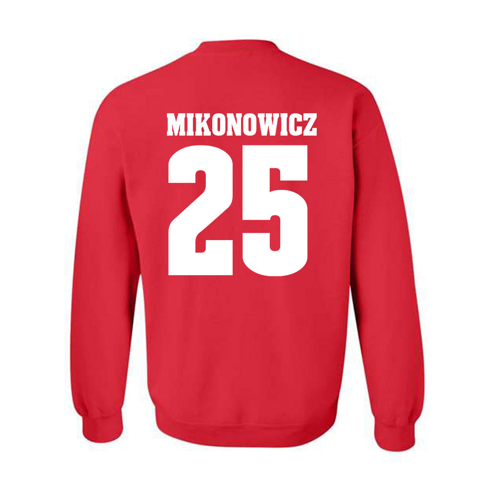 Wisconsin - NCAA Football : Will Mikonowicz - Sports Shersey Crewneck Sweatshirt-1