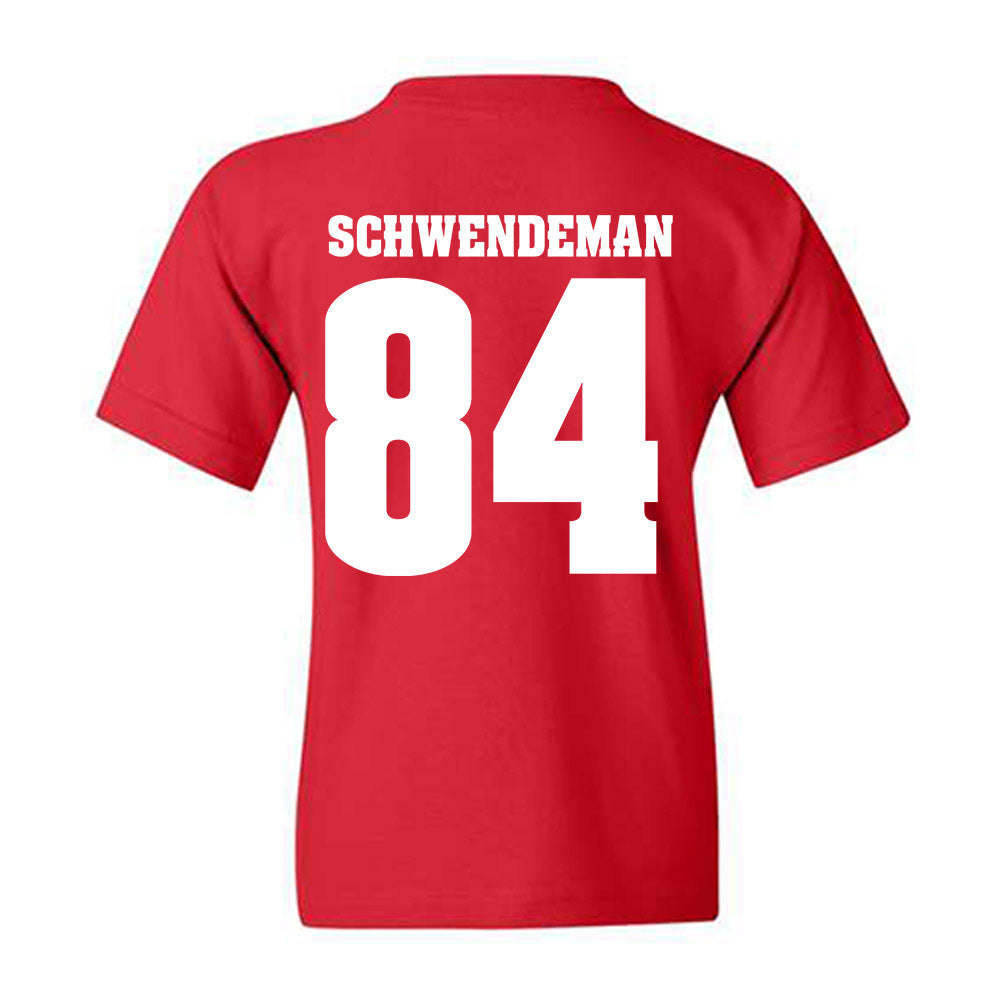 Wisconsin - NCAA Football : Ryan Schwendeman - Sports Shersey Youth T-Shirt-1