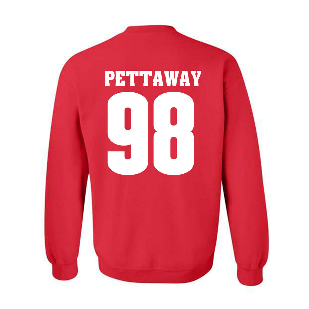 Wisconsin - NCAA Football : Torin Pettaway - Sports Shersey Crewneck Sweatshirt-1