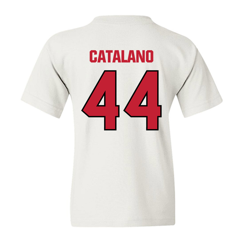 Wisconsin - NCAA Football : Cooper Catalano - Sports Shersey Youth T-Shirt-1