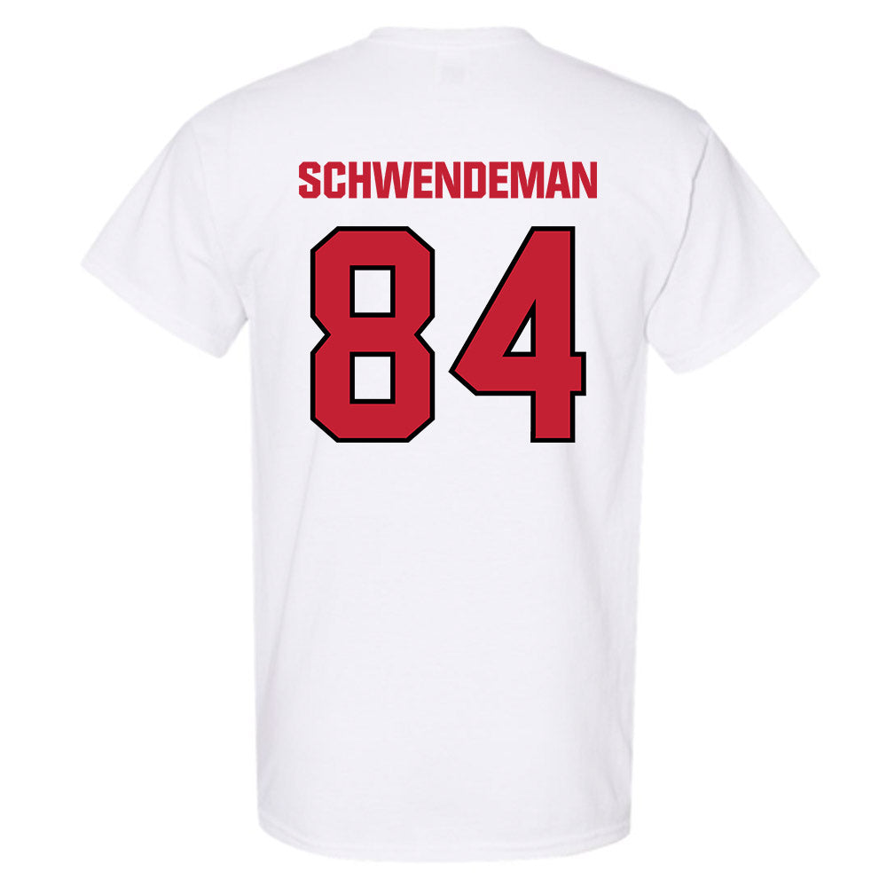 Wisconsin - NCAA Football : Ryan Schwendeman - Sports Shersey T-Shirt-1