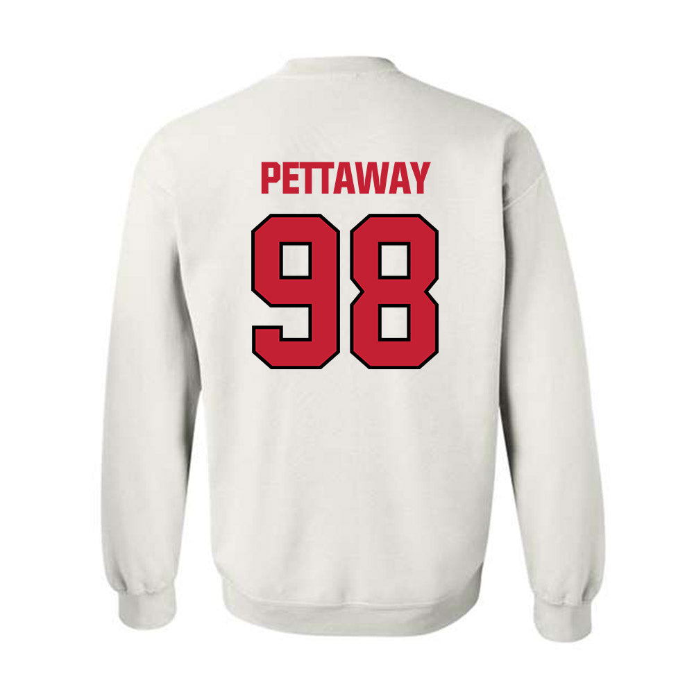 Wisconsin - NCAA Football : Torin Pettaway - Sports Shersey Crewneck Sweatshirt-1