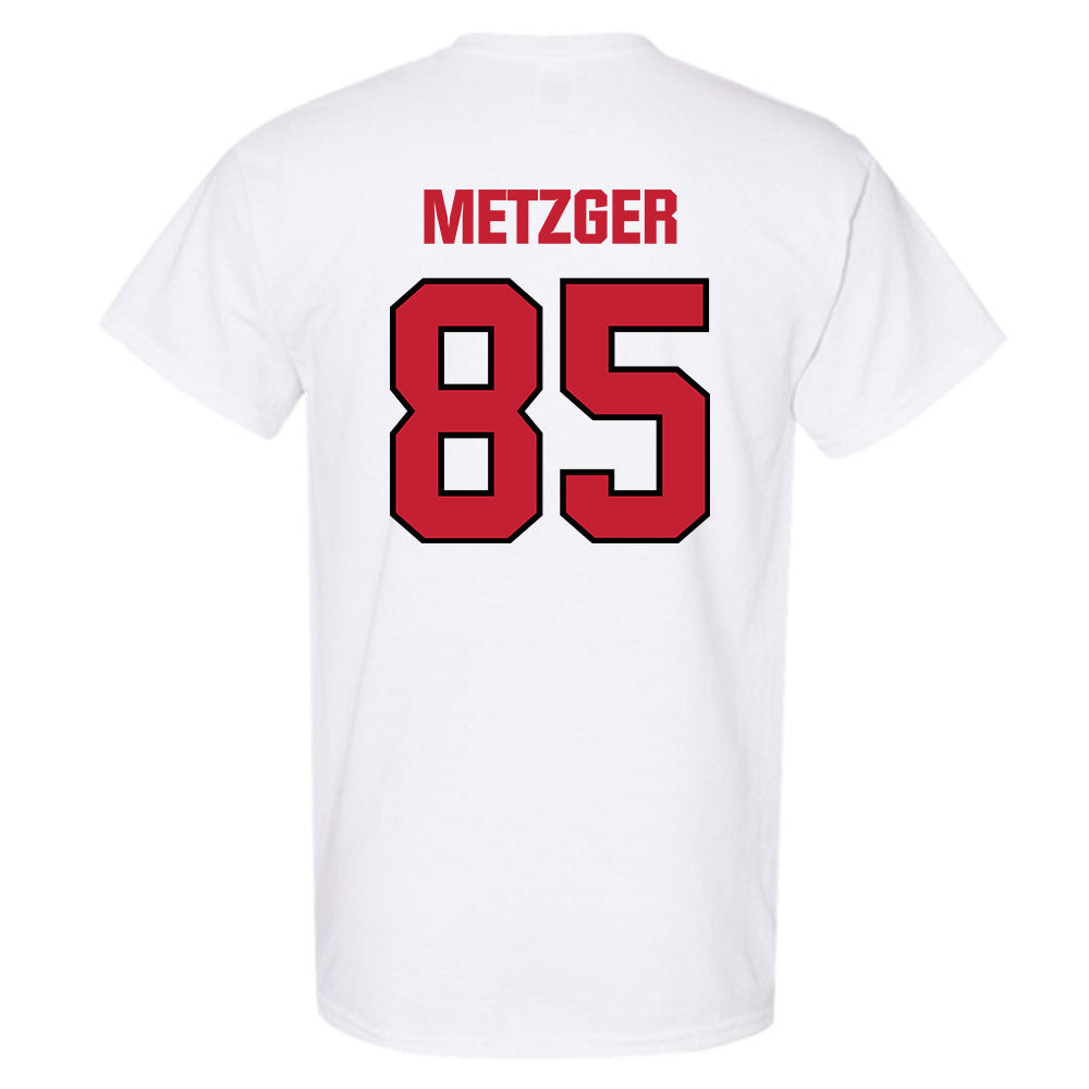 Wisconsin - NCAA Football : Hayden Metzger - Sports Shersey T-Shirt-1