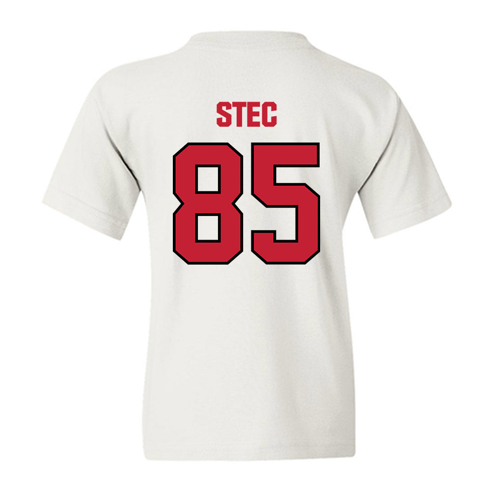 Wisconsin - NCAA Football : Grant Stec - Sports Shersey Youth T-Shirt-1