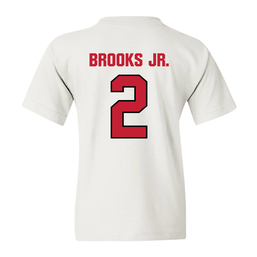 Wisconsin - NCAA Football : Chris Brooks Jr. - Sports Shersey Youth T-Shirt-1