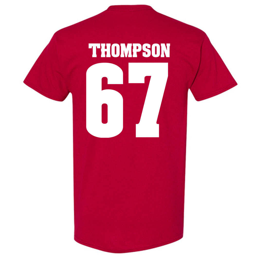 Wisconsin - NCAA Women's Volleyball : Halle Thompson - Sports Shersey T-Shirt-1