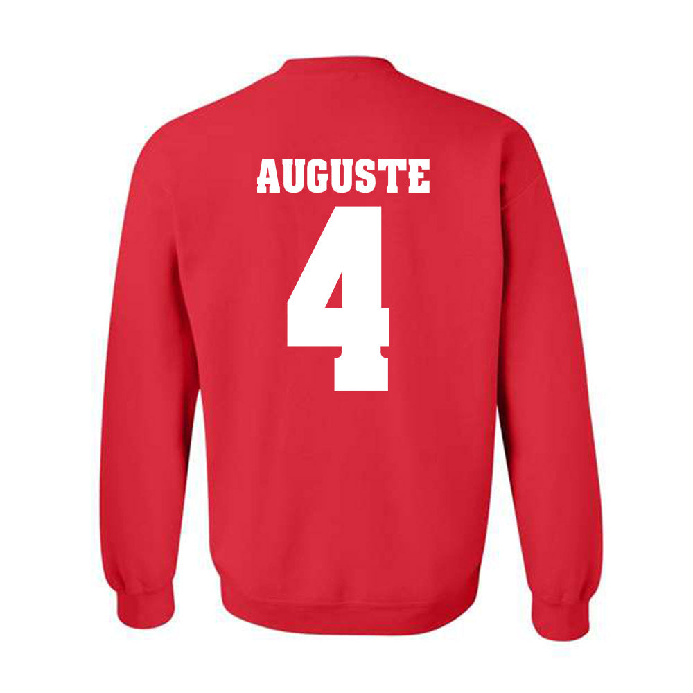 Wisconsin - NCAA Women's Volleyball : Jaela Auguste - Sports Shersey Crewneck Sweatshirt-1