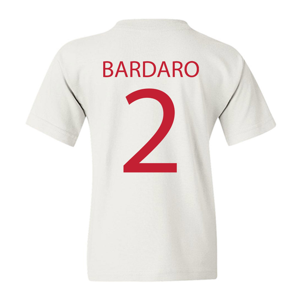Wisconsin - NCAA Women's Volleyball : Anna Bardaro - Sports Shersey Youth T-Shirt-1