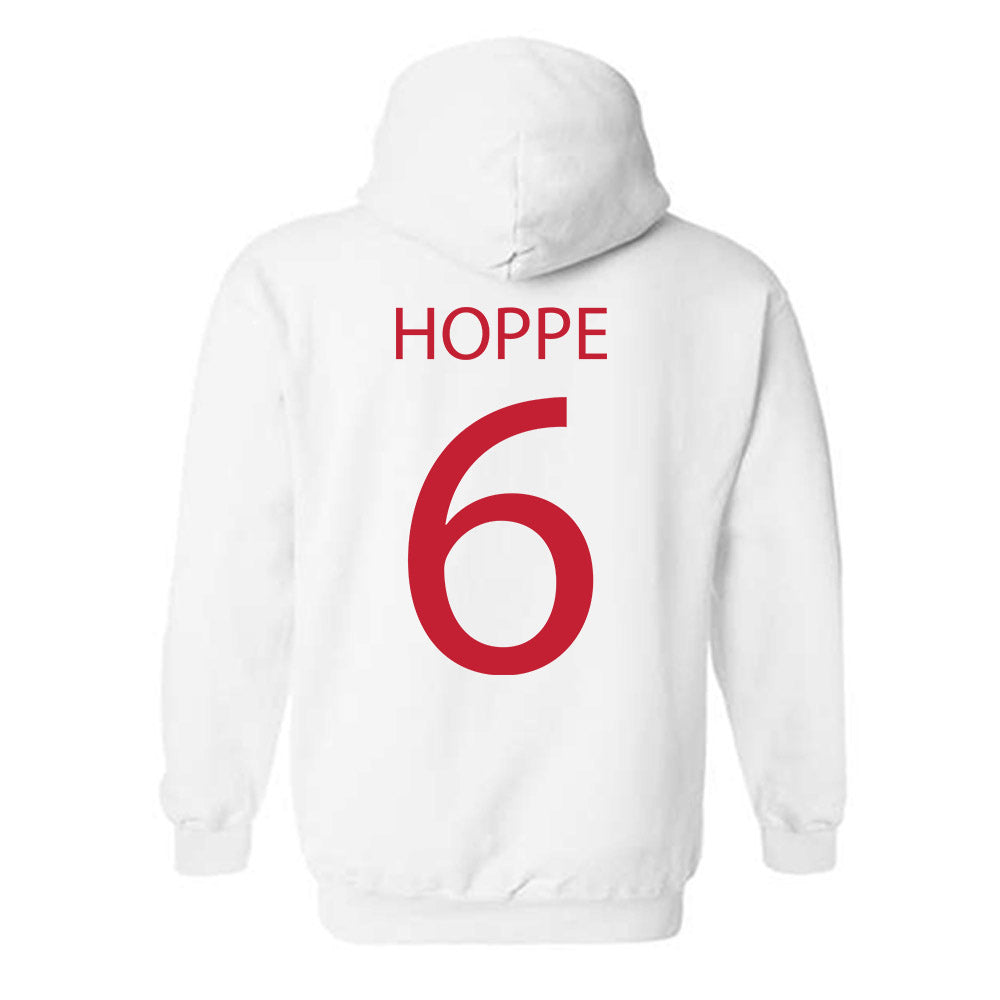 Wisconsin - NCAA Women's Volleyball : Isabelle Hoppe - Sports Shersey Hooded Sweatshirt-1