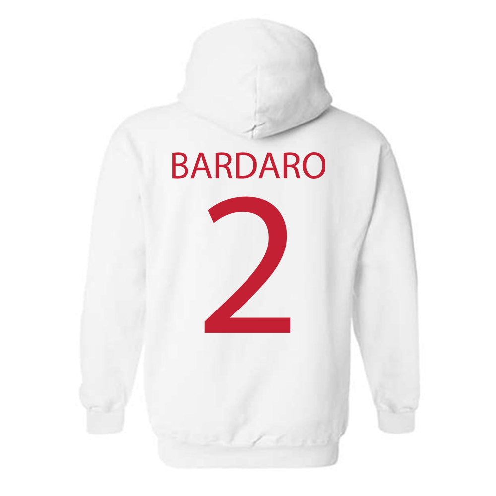 Wisconsin - NCAA Women's Volleyball : Anna Bardaro - Sports Shersey Hooded Sweatshirt-1