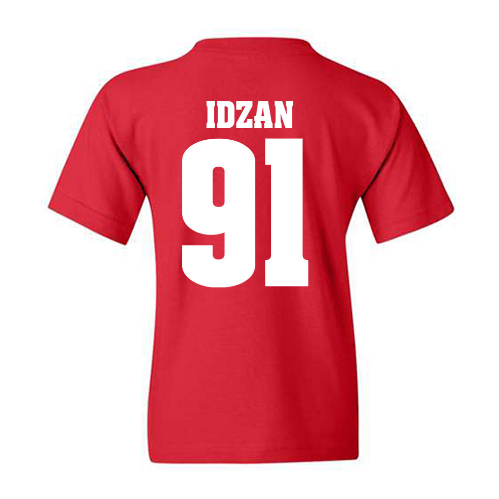 Wisconsin - NCAA Men's Ice Hockey : Bruno Idzan - Sports Shersey Youth T-Shirt-1