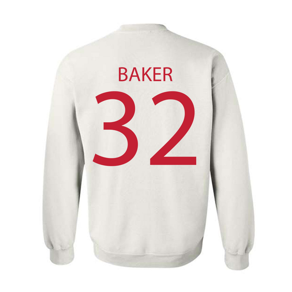 Wisconsin - NCAA Women's Ice Hockey : Chloe Baker - Sports Shersey Crewneck Sweatshirt-1