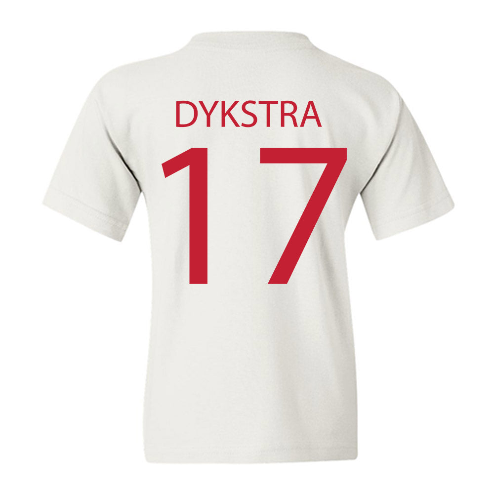Wisconsin - NCAA Women's Soccer : Grace Dykstra - Sports Shersey Youth T-Shirt-1