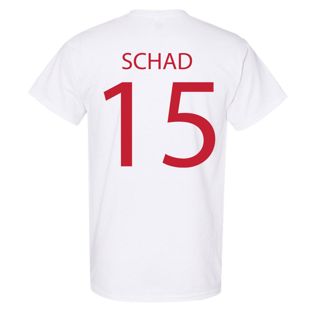 Wisconsin - NCAA Women's Soccer : Taylor Schad - Sports Shersey T-Shirt-1