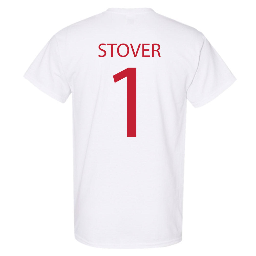 Wisconsin - NCAA Women's Soccer : Drew Stover - Sports Shersey T-Shirt-1