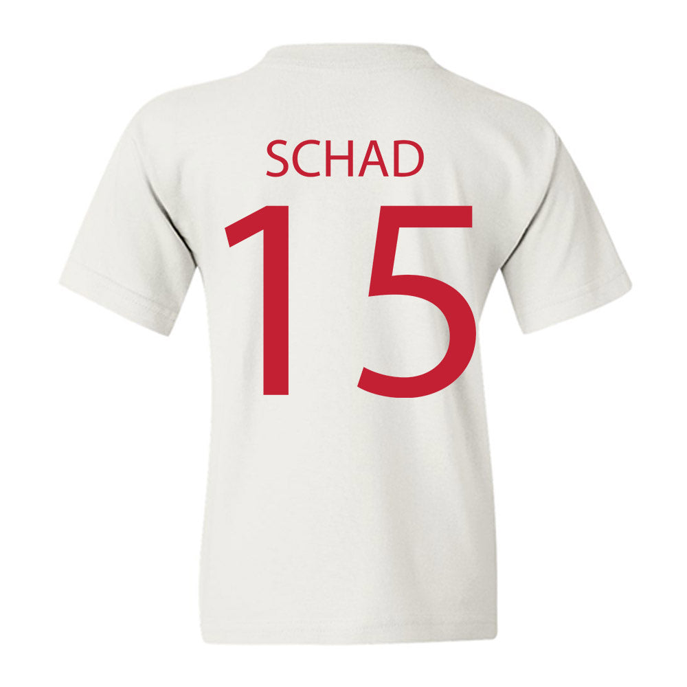 Wisconsin - NCAA Women's Soccer : Taylor Schad - Sports Shersey Youth T-Shirt-1