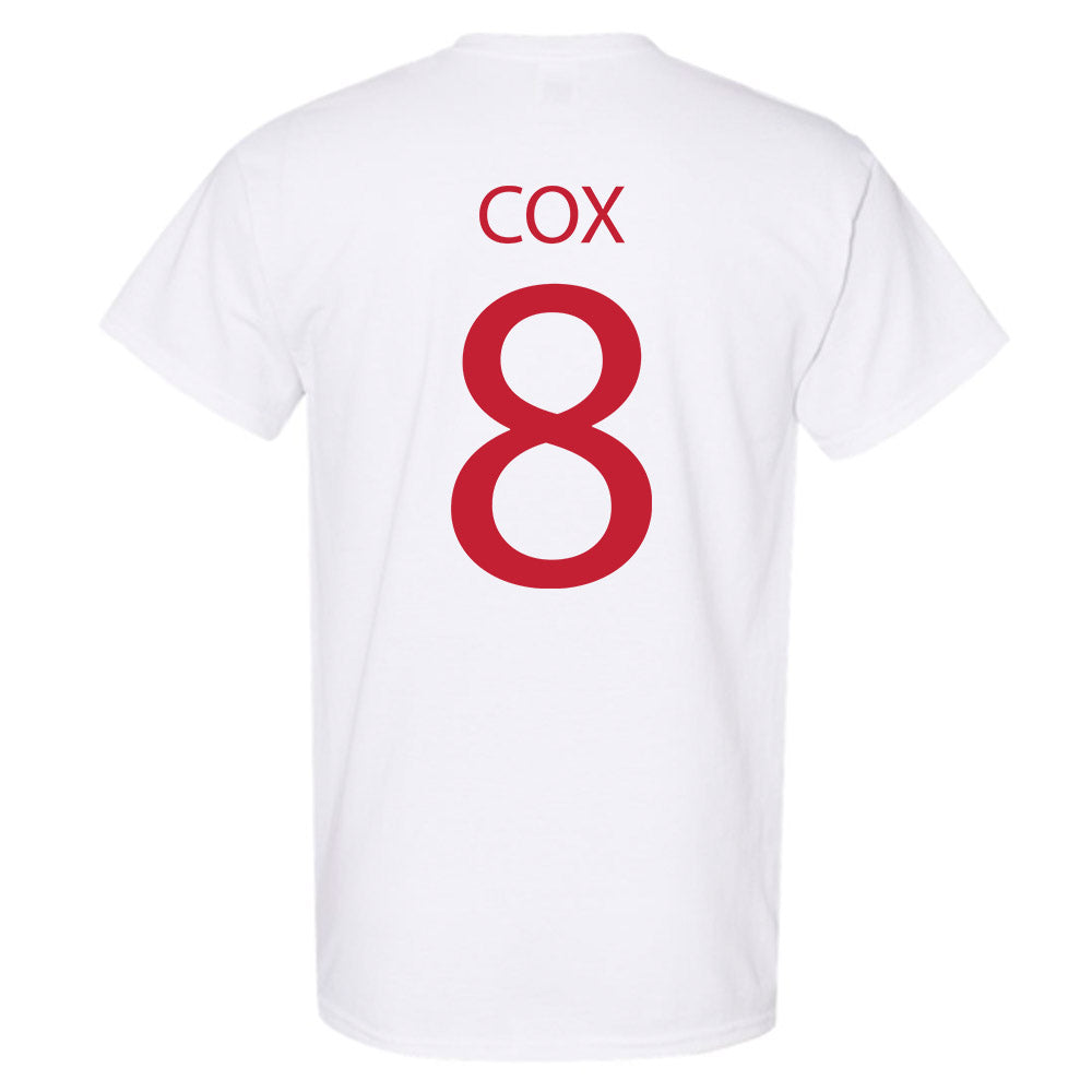 Wisconsin - NCAA Women's Soccer : Delaney Cox - Sports Shersey T-Shirt-1