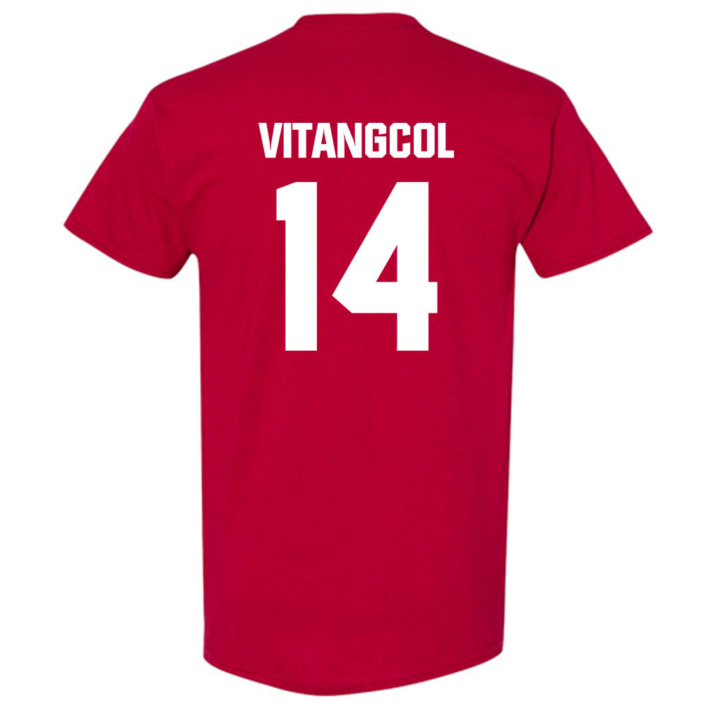 Wisconsin - NCAA Softball : Sydney Vitangcol - Sports Shersey T-Shirt-1