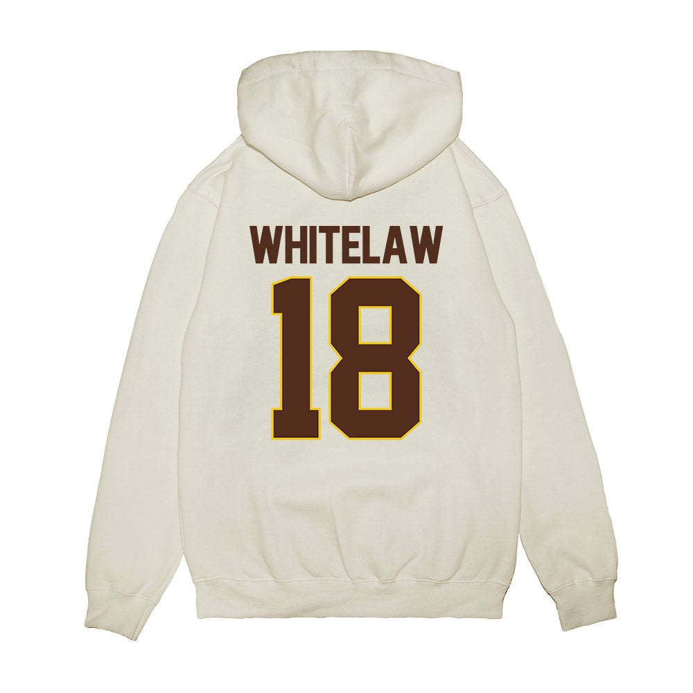 Western Michigan - NCAA Men's Ice Hockey : William Whitelaw - Premium Hooded Sweatshirt-1