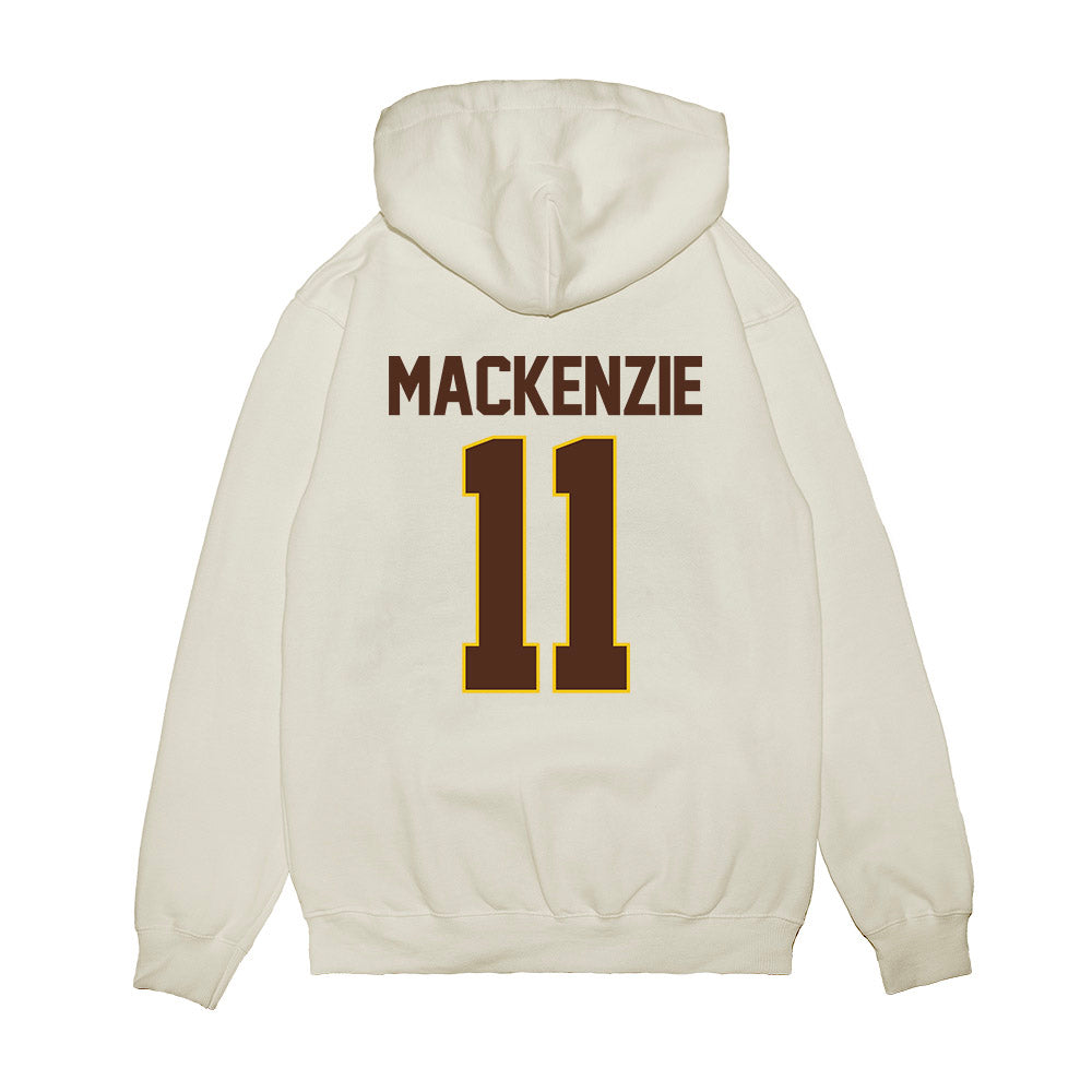 Western Michigan - NCAA Men's Ice Hockey : Tyler MacKenzie - Premium Hooded Sweatshirt-1
