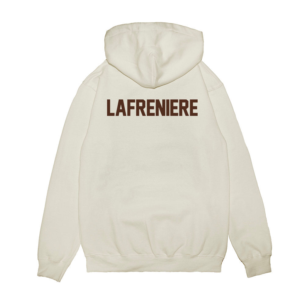Western Michigan - NCAA Men's Ice Hockey : Tommy Lafreniere - Premium Hooded Sweatshirt-1