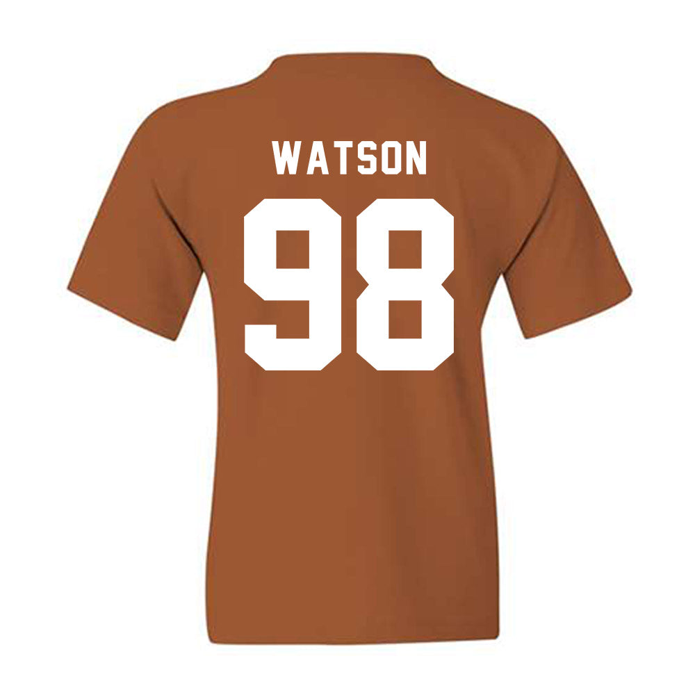 Texas - NCAA Football : Maraad Watson - Classic Shersey Youth T-Shirt-1