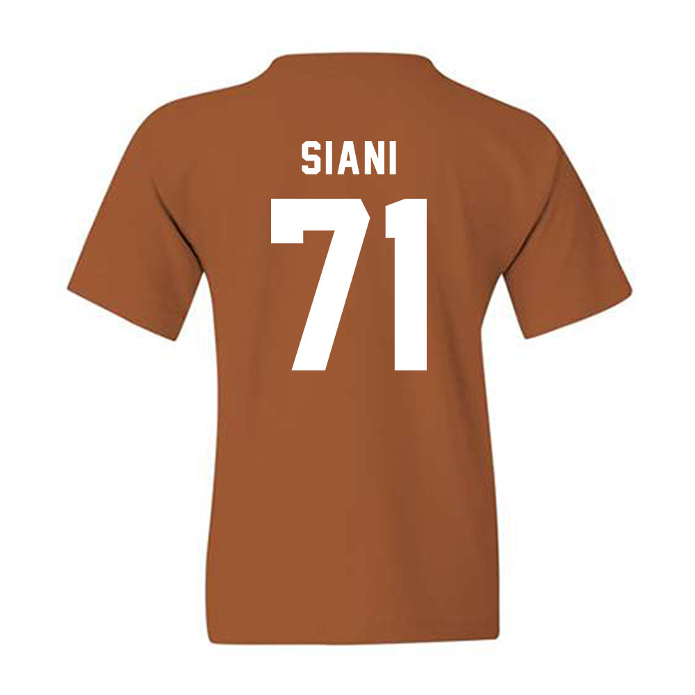 Texas - NCAA Football : Melvin Siani - Classic Shersey Youth T-Shirt-1