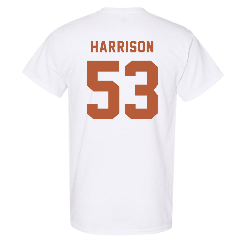 Texas - NCAA Baseball : Luke Harrison - Classic Shersey T-Shirt-1