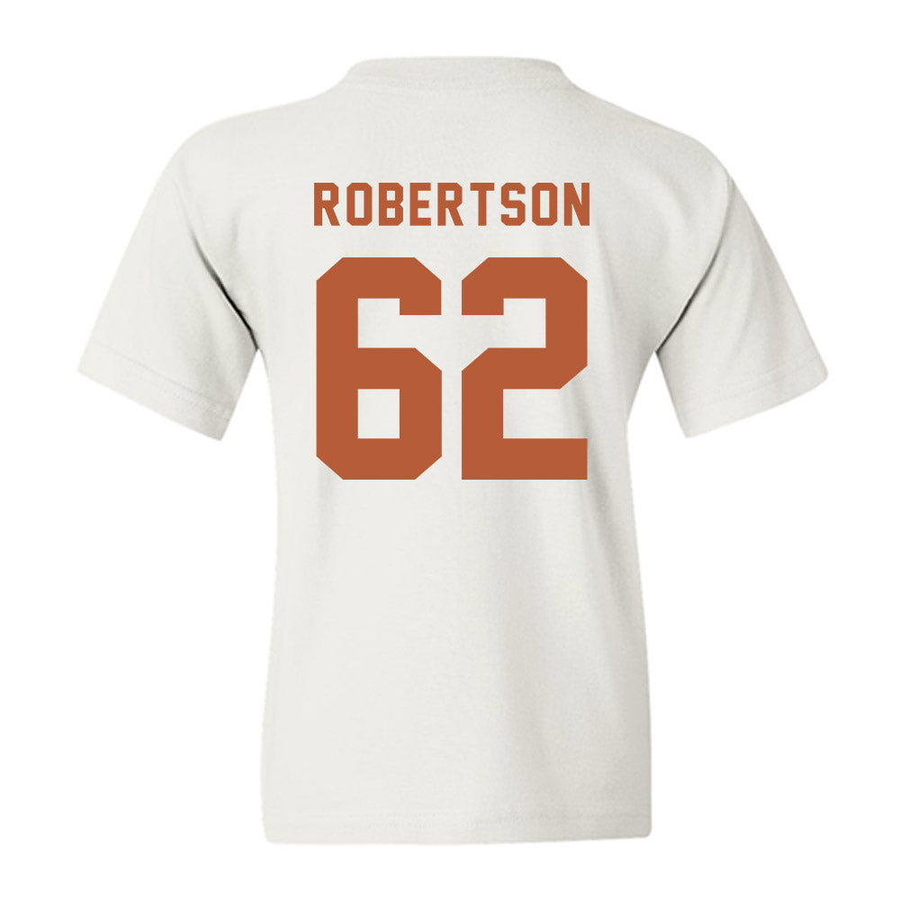 Texas - NCAA Football : Connor Robertson - Classic Shersey Youth T-Shirt-1