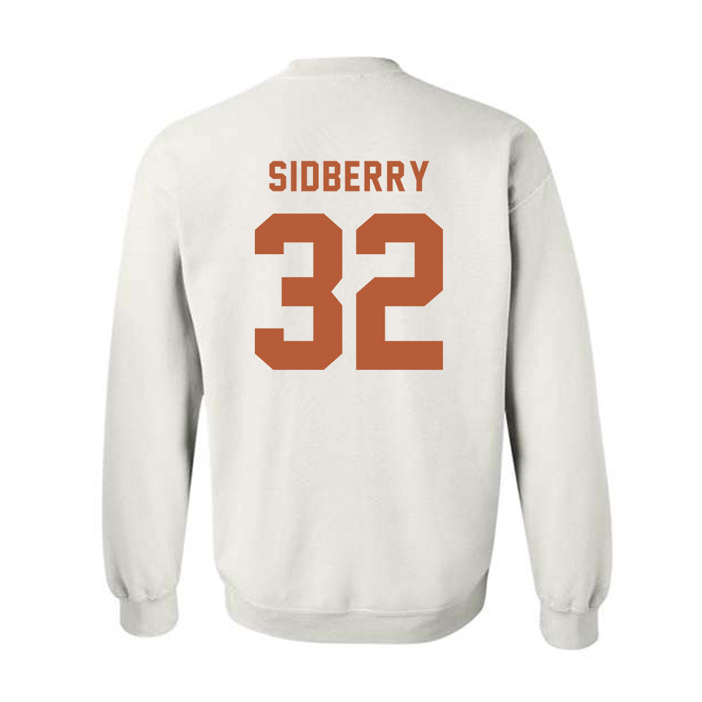 Texas - NCAA Women's Basketball : Teya Sidberry - Classic Shersey Crewneck Sweatshirt-1
